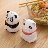 Panda Ceramic Salt And Pepper Shakers